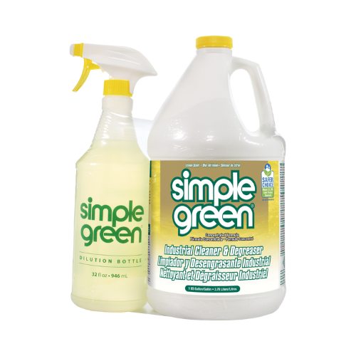 CORE 1 Gal. Jug & 32oz Bottle,  Simple Green Industrial Cleaner & Degreaser Lemon