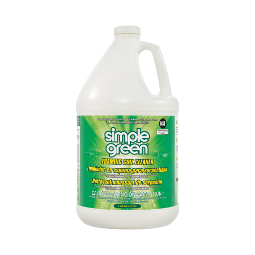 FOAMING COIL 1 Gal. JUG, SIMPLE GREEN FOAMING COIL CLEANER