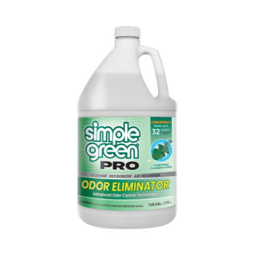 PRO ODOR ELIMINATOR 1 Gal. JUG, SIMPLE GREEN PRO ELIMINADOR DE OLORES AROMA - EUCALYPTUS