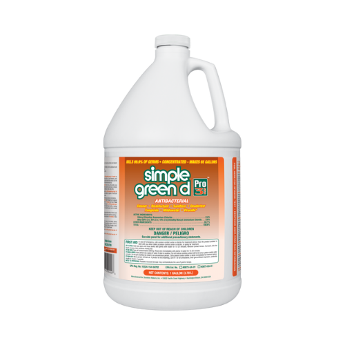 D PRO 3 PLUS - 1 Gal. JUG, SIMPLE GREEN d PRO 3 PLUS LIMPIEZA & DISINFECTANTE